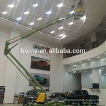 2015 CE SGS TUV Factory price aerial articulating boom lift / towable lifting platform